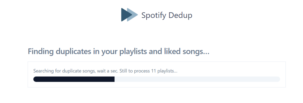 使い方は非常にシンプルです。まずはSpotify Dedupにアクセスし、Spotifyの権限を許可します。